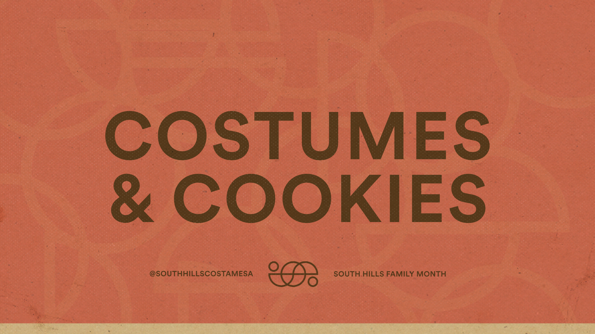 costumes and cookies