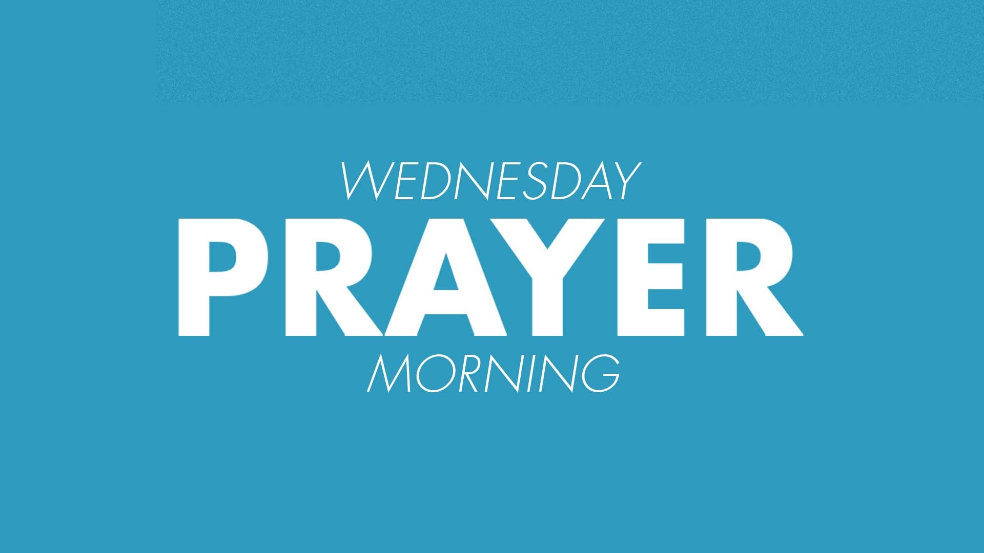 Wednesday Morning Prayer Event Graphic 2022